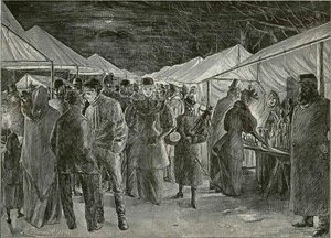 Feria vespertina de San Nicolás en Liubliana de Miljutin Zarnik